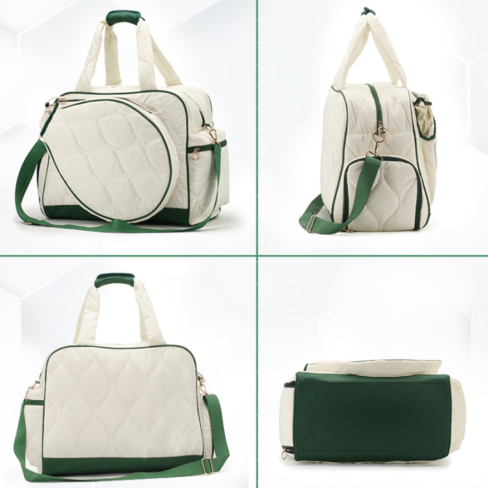 Pickleball Paddle Carry Bag With Shoe Compartment