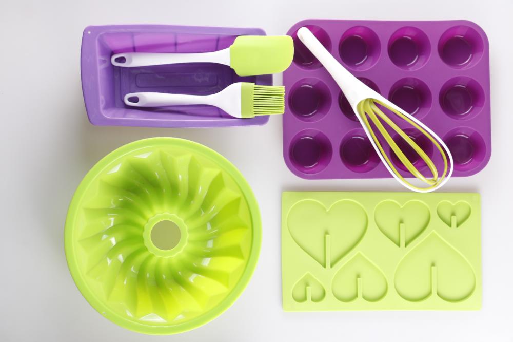 Silicone cake baking set for home kitchen