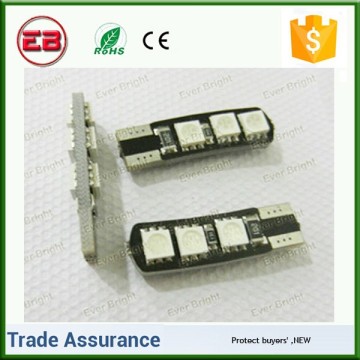 Trade assurance for T10 led Canbus Error 5050 2smd waring canceler 36lm Mon polar Lamp,canbus car led light