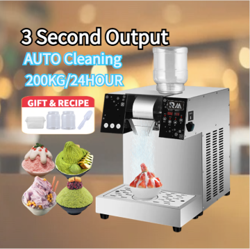 Commercial Semi-Automatic Electric Roller Bingsu Machine for Sale