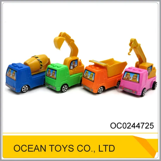 Mini pull back plastic toy dump truck OC0244725