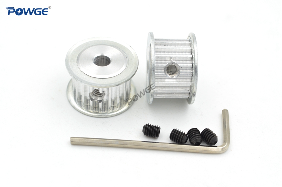 HTD 3M Zahnriemenscheibe 15 Zähne - Aluminium Timing Pulley | 6,35mm Bohrung 15mm Breite