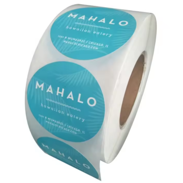 Custom Waterproof PVC Labels for Skin Care and Cosmetics