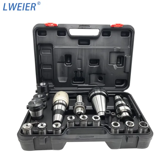 JXT25-50 Milling Chuck Set: Drill Chucks with Arbors for CNC Machines (NT/ISO Tool Holders)