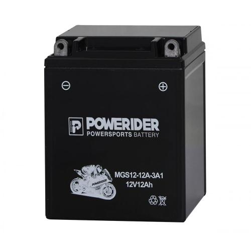 12V 12AH Bateria de motocicleta MF carregada recarregável