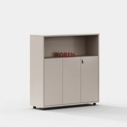 Solid Wood File Cabinet and Boss Bookcase for Home Office Furniture