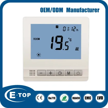Electric and Water Group Heating Control Thermostat
