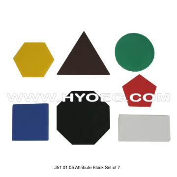 Educational Attribute Block Set of 7-J51.01.05