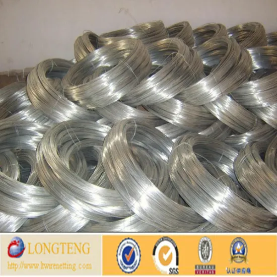 Galvanized wire for bird cages/galvanized wire price/gi wire manufacturers