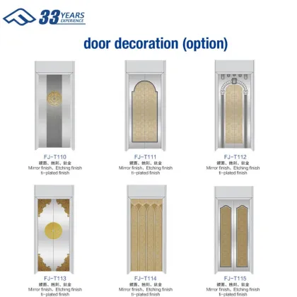 Passenger Elevator with Golden