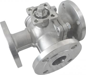Three Way Ball Valve for Industrial