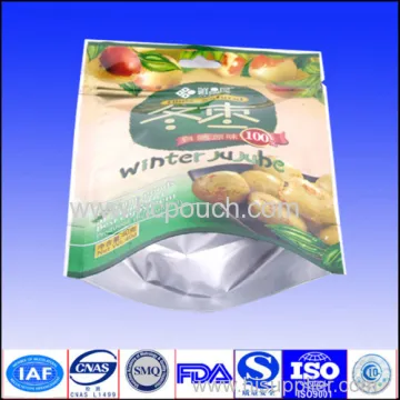 Stand Up Fruit Packaging Pouch 