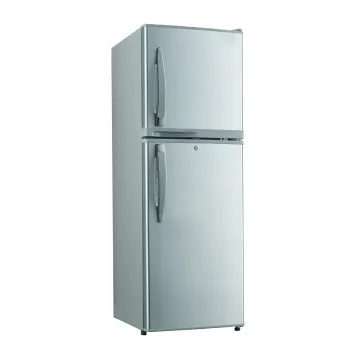 108L Factory Direct Home Refrigerator: Double Door Mini Fridge with Lock and Key