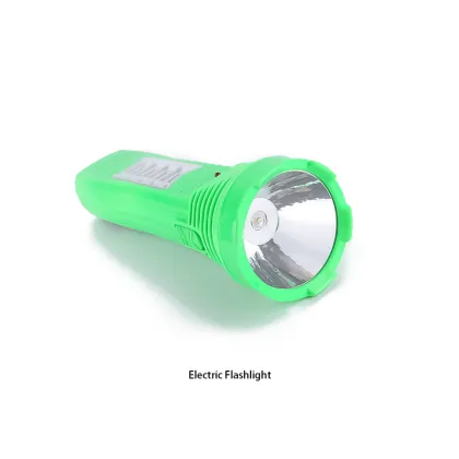 Portable Rechargeable Electric Torches Plastic Flashlight