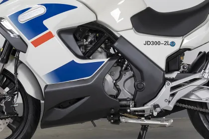 Handsome On road motorbike