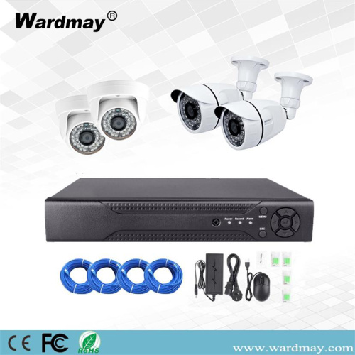 4chs HD 2.0MP POE NVR KITS