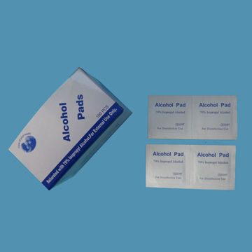 Alcohol Prep Pad, Nonwoven Cloth, 70% Isoprophyl Alcohol