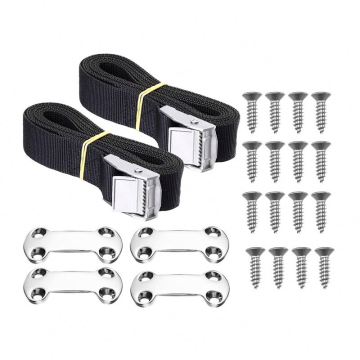 Polyester Cam Lock Buckle Ratchet Lashing Strap for Secure Motorcycle, Boat Trailer, and General Tie-Down Needs