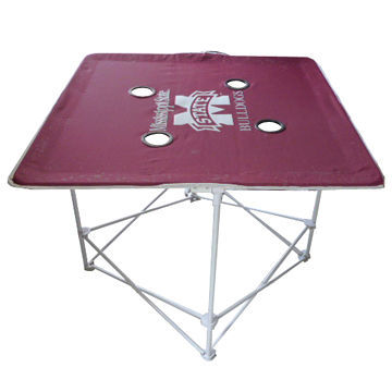 Big Size Folding Camping Table with PVC Coating