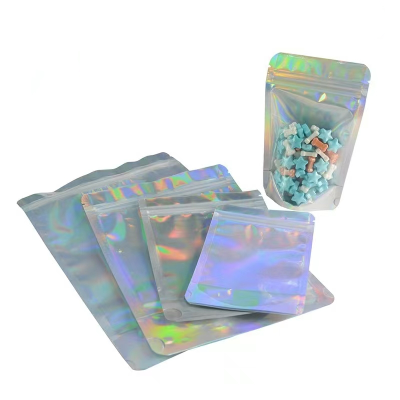 holographic makeup bag