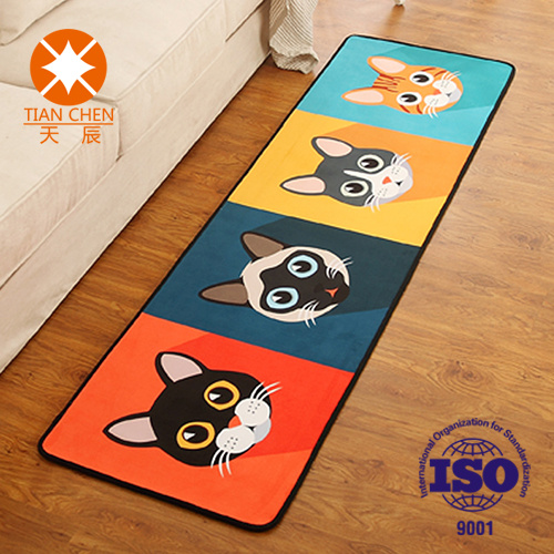 Custom Digital Printing Cartoon Floor Carpet