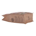 Full color printing nature kraft paper coffee bag