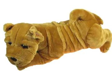 plush toy dog shar pei