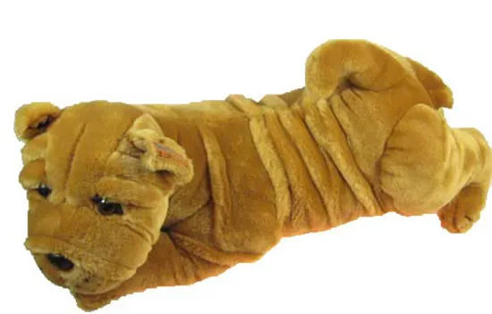 plush toy dog shar pei