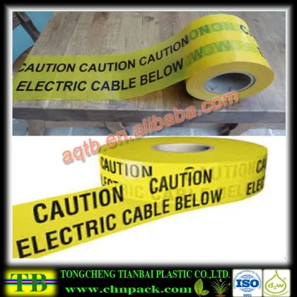 Non Adhesive Warning Tape
