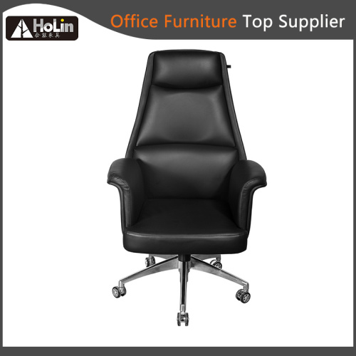 Boss Office Chairs High Back Revolving Elevating PU Leather Office Chair Factory