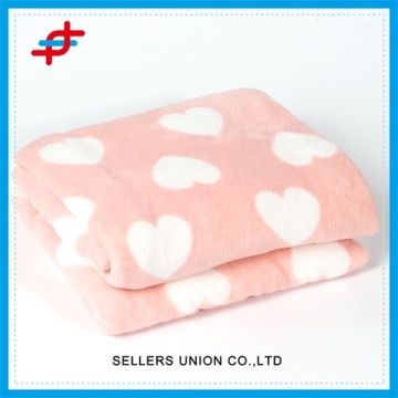 Custom Wholesale Winter Warm Coral Fleece Blanket