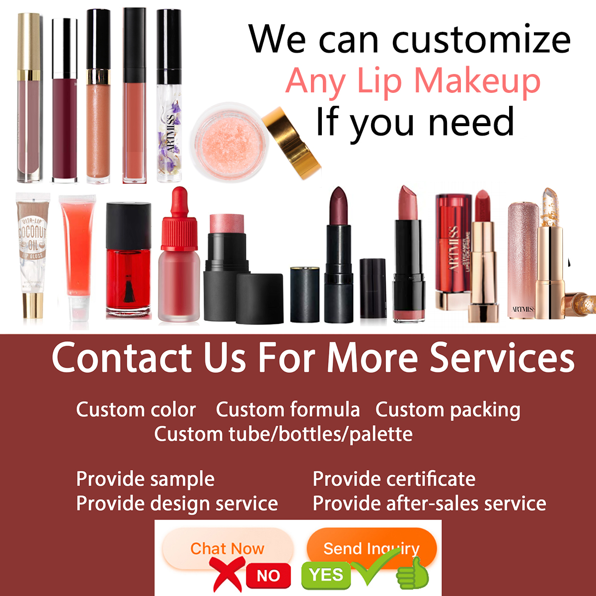 Lips Makeup Lipgloss Private Label LOW MOQ NO LOGO Long Lasting Waterproof Velvet Matte Lip gloss