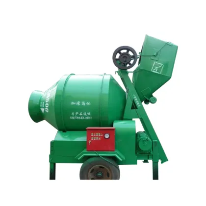 portable JZC 350 altrad concrete mixer