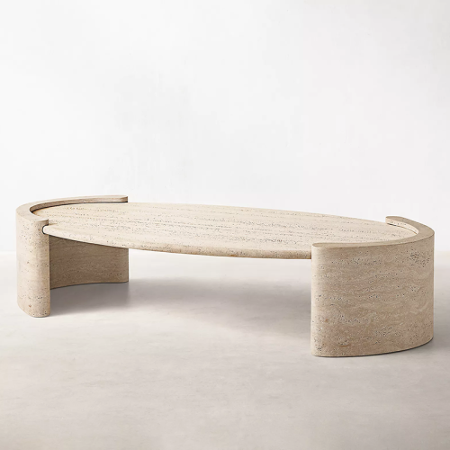 Wabi-sabi Stone Coffee Table Minimalist Table