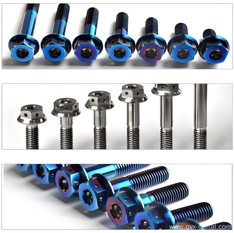 GR5 Titanium Bolts And Nuts For Automotive Modification