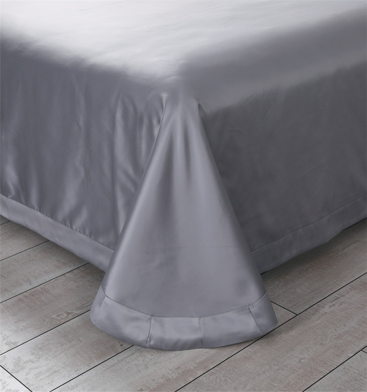 Cotton Senior Ash Hotel 3D Embroidered Bed Linen Set