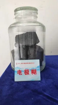 High carbon electrode paste