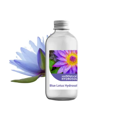 Wholesale Pure Natural Blue Lotus Hydrosol Natural Water Lily Flower Floral Water