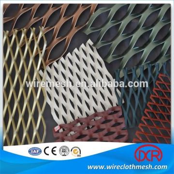 Diamond wire mesh raised expanded metal price