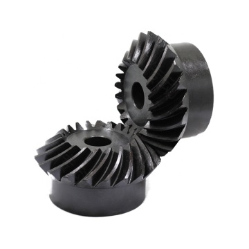 Precision Spiral Bevel 45 Acciaio ad alta precisione in acciaio con il passo multiplo