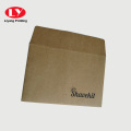 Recycelbares starkes braunes Kraftpapier -Umschlag benutzerdefinierter Logo