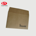 Recyclable Enveloppe de papier Kraft Strong Brown Logo personnalisé