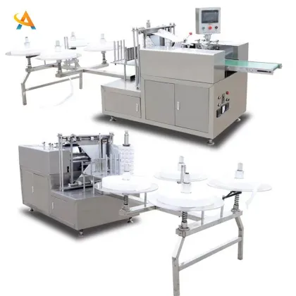 Automatic Four Side Seal Alcohol Cotton Pads Packing Machine