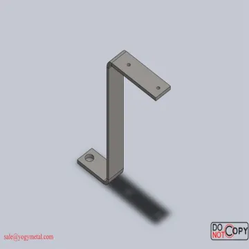 Sheet metal fabrication wall bed brackets