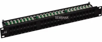 Cat5e 1u 48ports Patch Panel 