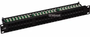Cat5e 1u 48ports Patch Panel 