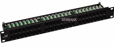 Cat5e 1u 48ports Patch Panel 