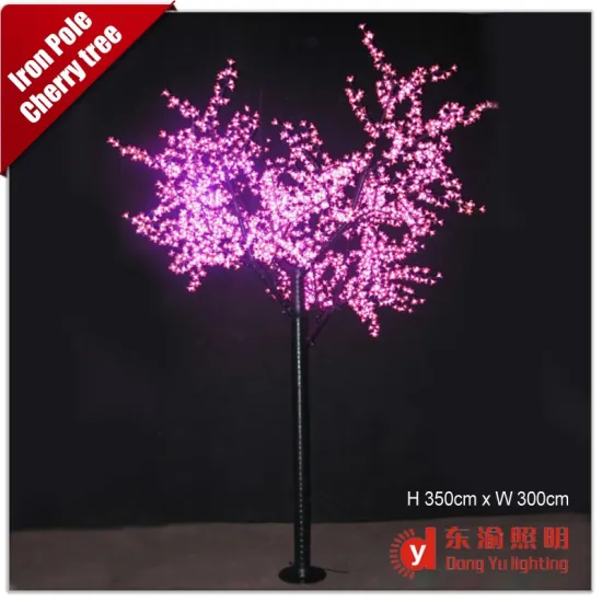 nwe 2015 artificial cherry blossom artificial tree led tree for garden christmas lights tree light