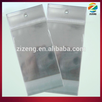 Clear/transparent self adhesive plastic bags