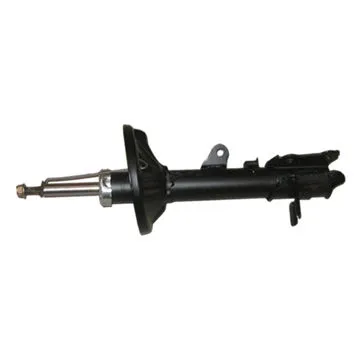 Gas-ampleed shock absorber